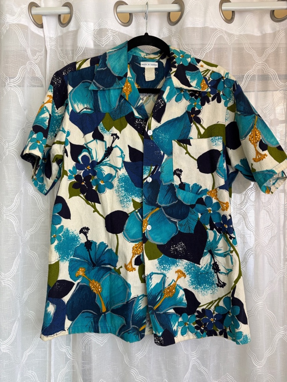 True vintage mid-century Hawaiian shirt